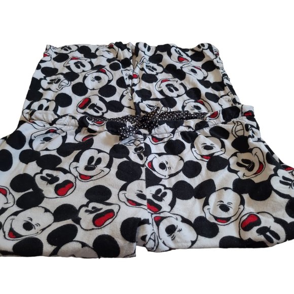 Disney Micky Mouse 2 piece Pajamas white featuring Micky Mouse Print Size XXL - Picture 3 of 5